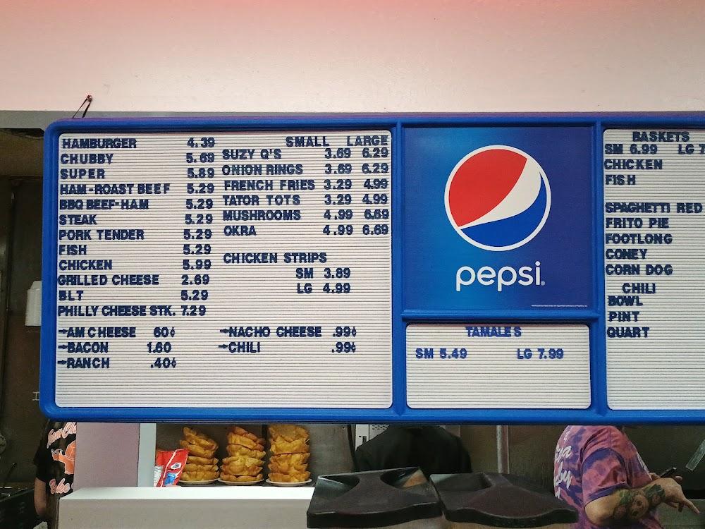 Babe's Drive In Menu image 1